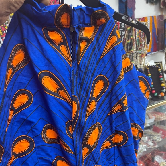 African Ankara long dress for women - Picture 2 of 3